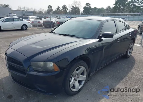 2012 Dodge Charger Police из США, поврежденный, VIN 2C3CDXATXCH290612